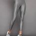 High Rise 7/8 Legging in Takara Shine - Steel Grey