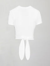 Cap Sleeve Top - White