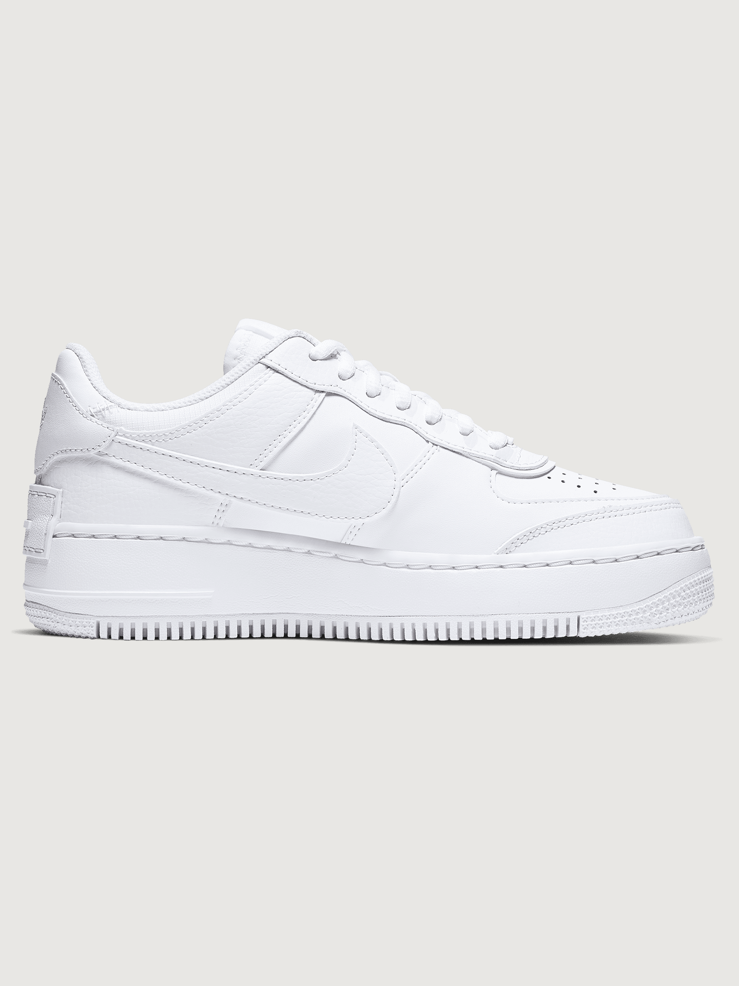 Nike Air Force 1 Shadow - WHITE/WHITE-WHITE – Carbon38 Nike Air Force 1 Shadow - WHITE/WHITE-WHITE – Carbon38