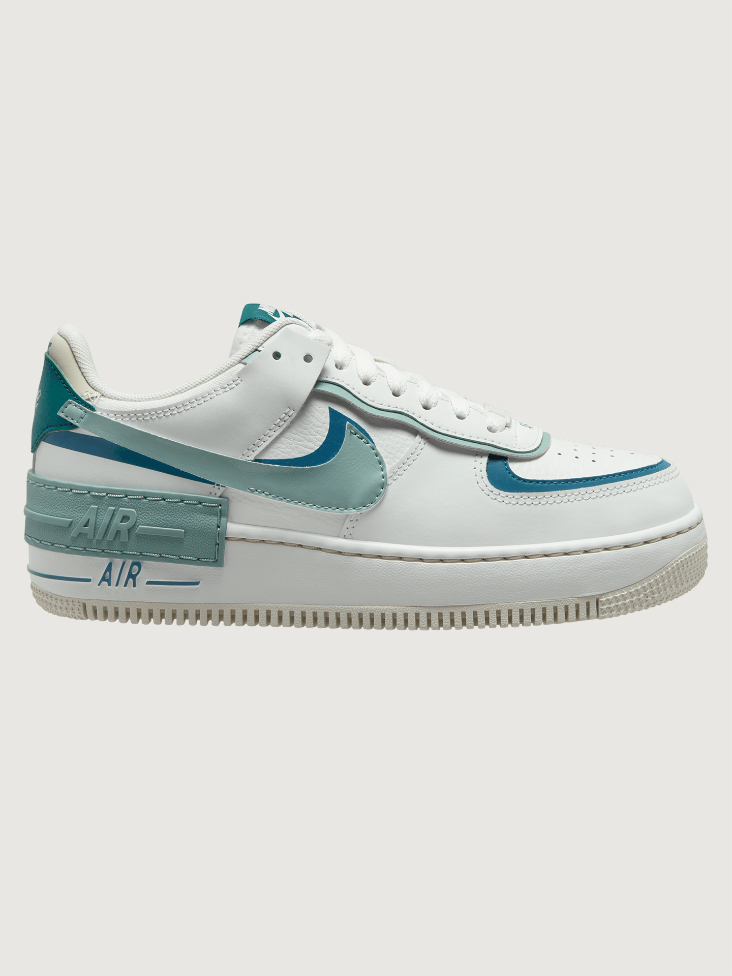 W AF1 SHADOW - SUMMIT WHITE/MINERAL-INDUSTRIAL BLUE â Carbon38