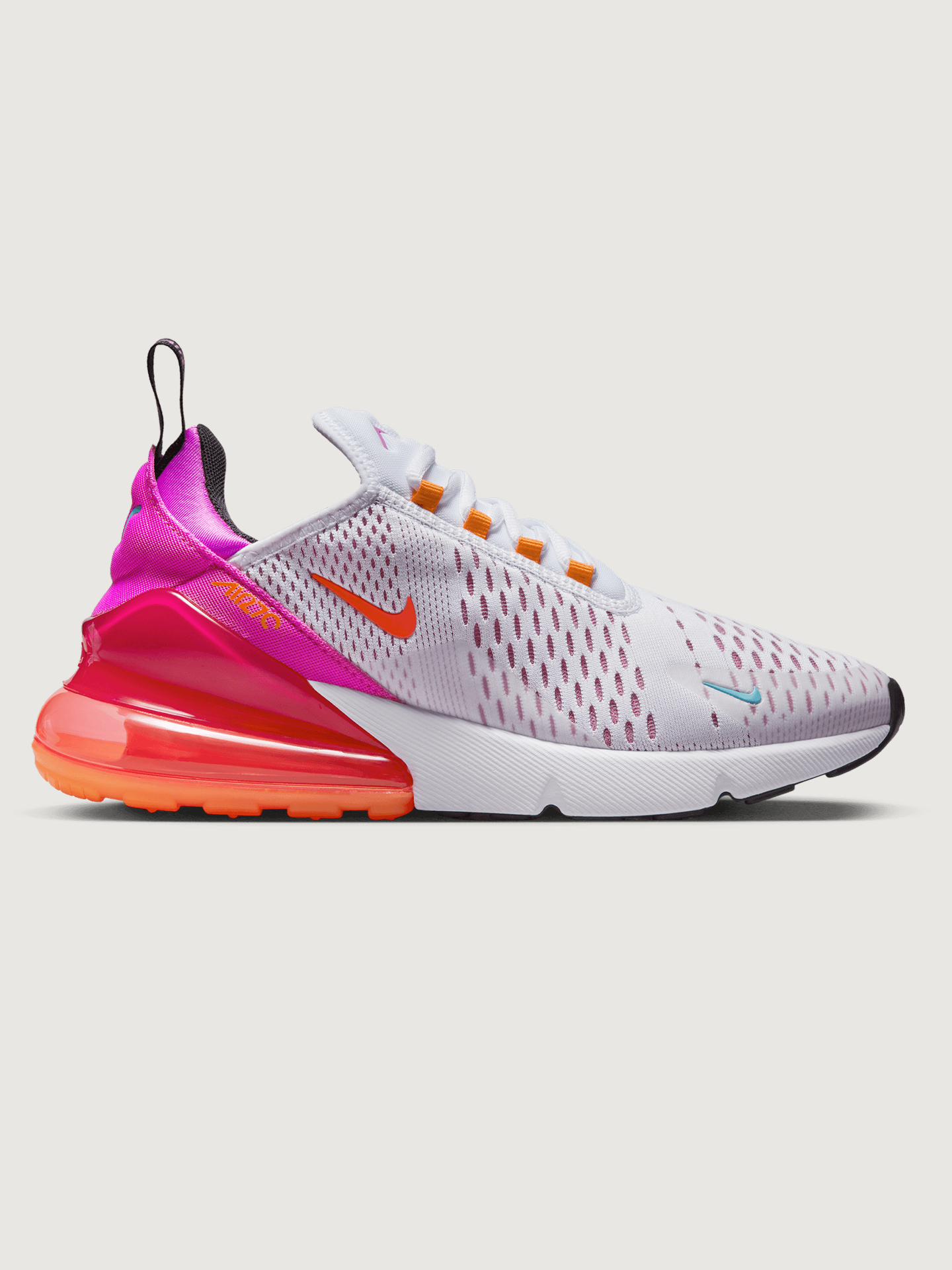 W Air Max 270 WHITE BRIGHT CRIMSON FUCHSIA DREAM Carbon38