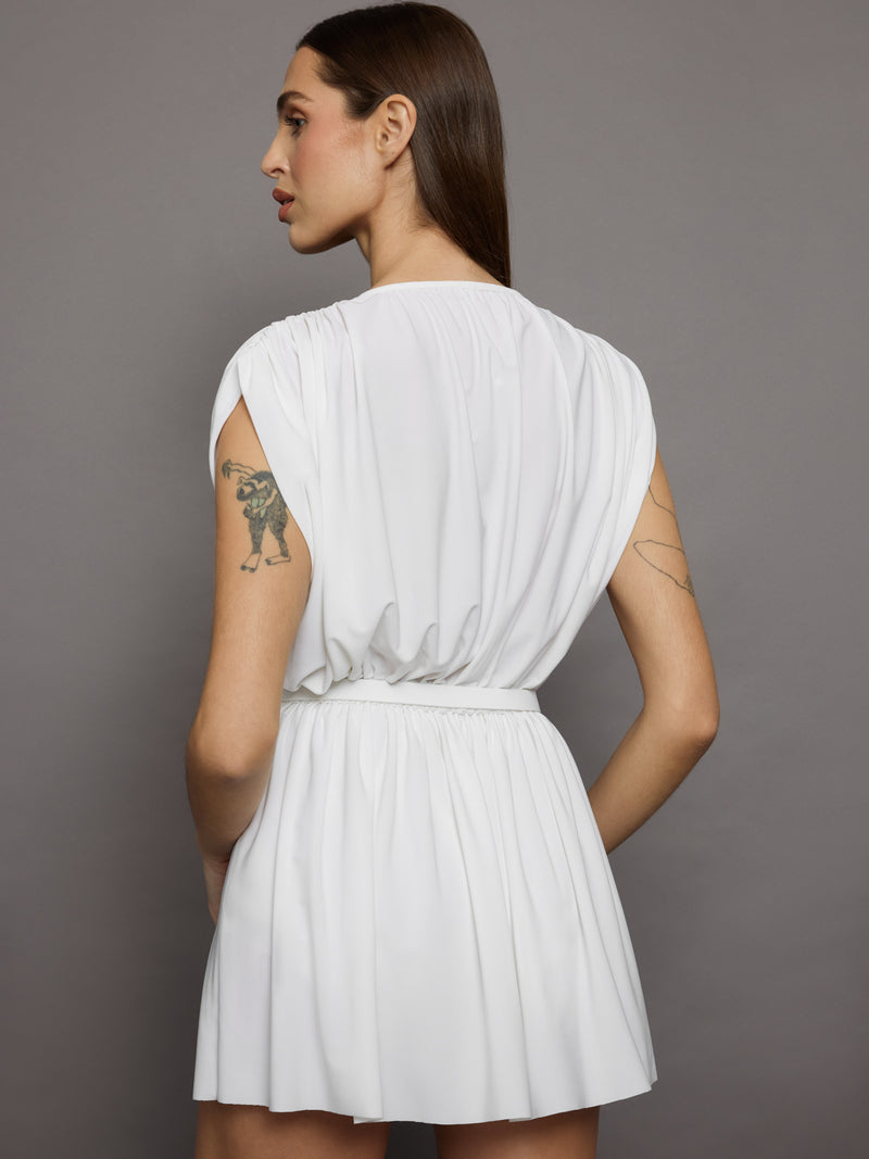 Athena Pickleball Dress - Snow White