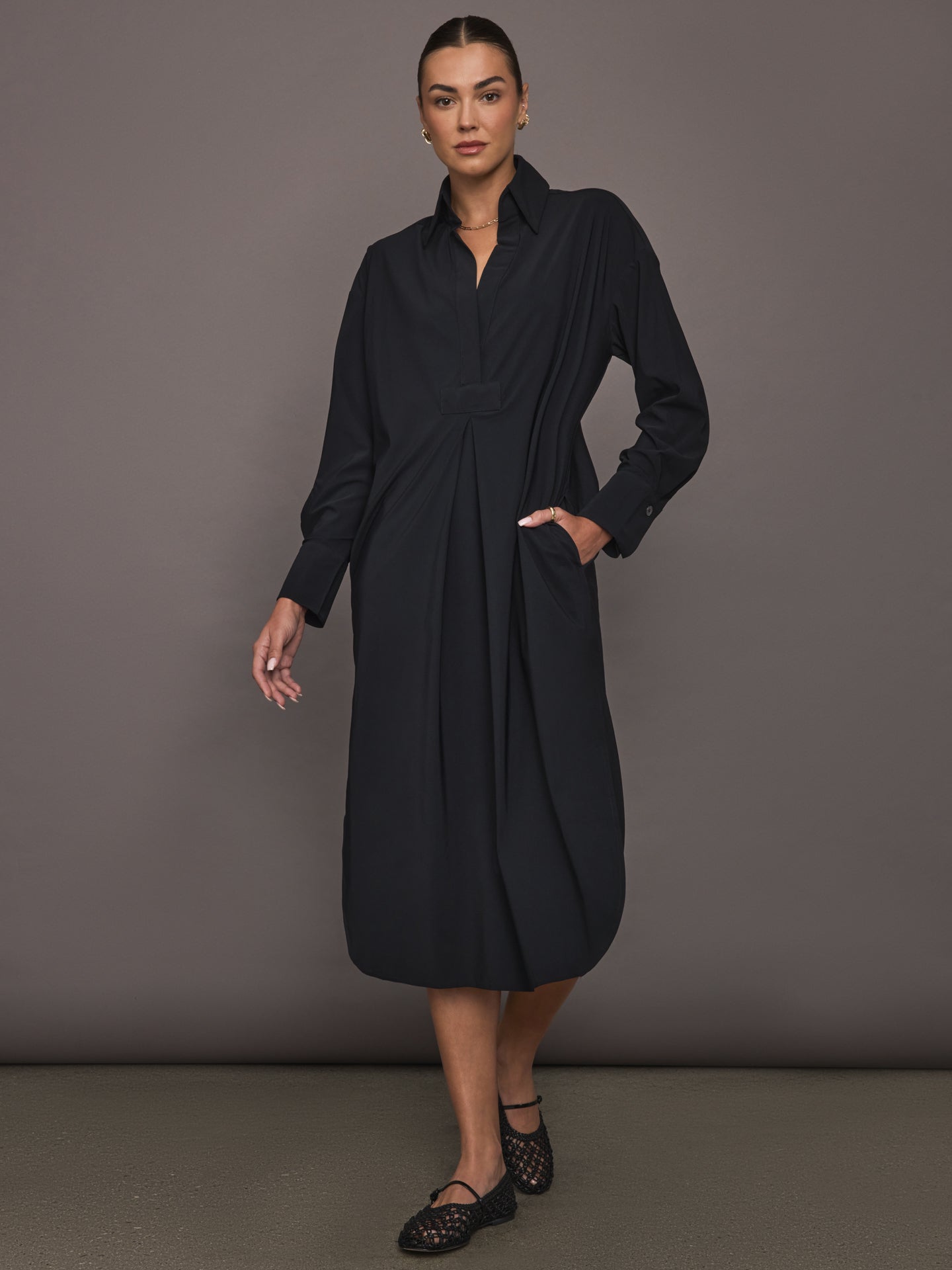 Tropez Oversized Shirt Dress