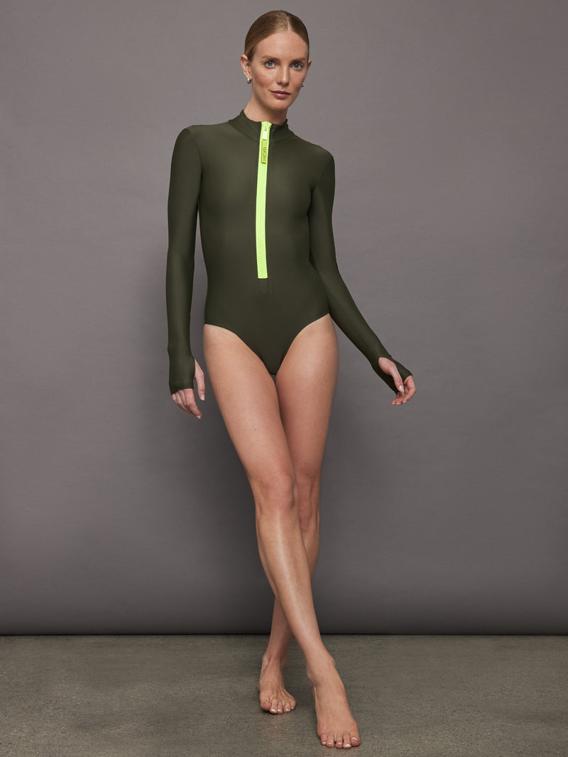 Ryann Bodysuit - Olive