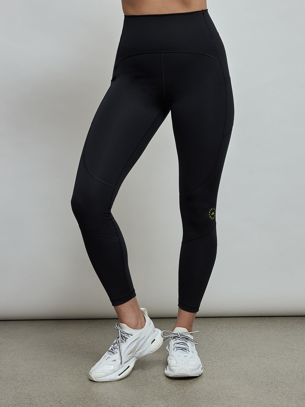 High-rise leggings in black - Adidas By Stella Mc Cartney