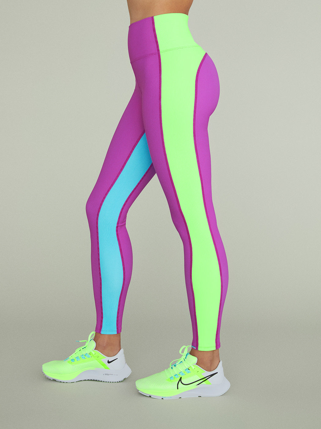 Combo of Solid Color Lycra Leggings in Multicolor : BNJ769