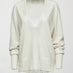 Lace Vee Layered Pullover - Ivory