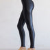 Regular Rise Full-length Legging in Takara Shine - Black