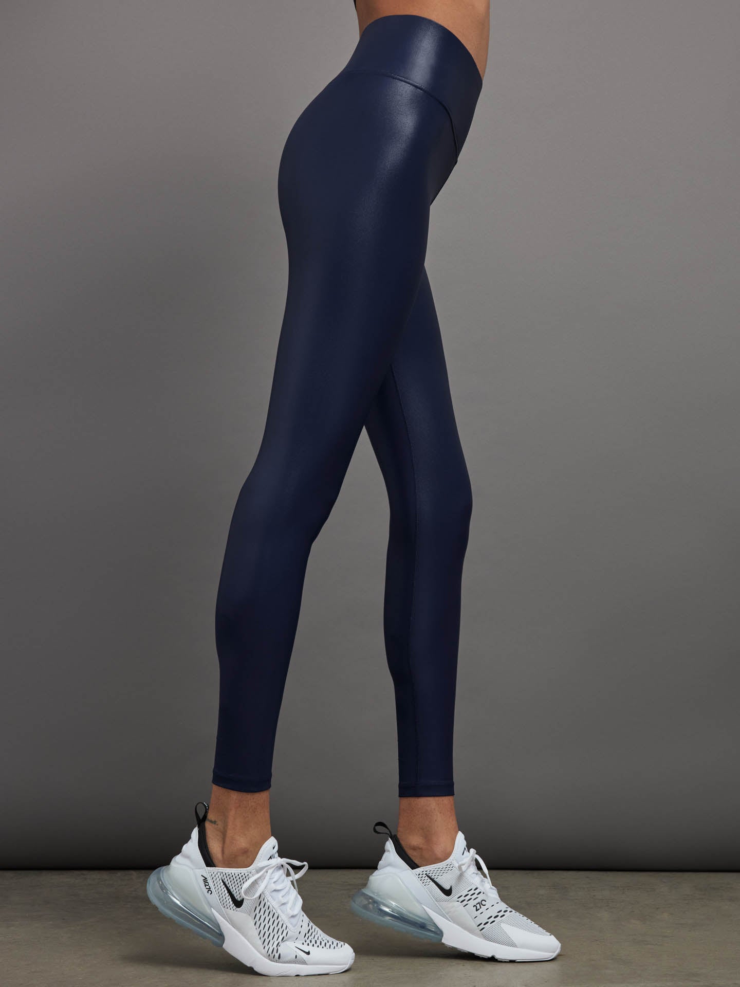 Carbon38 Takara Shine Blue High Rise Athletic Compression Leggings Women's  XL