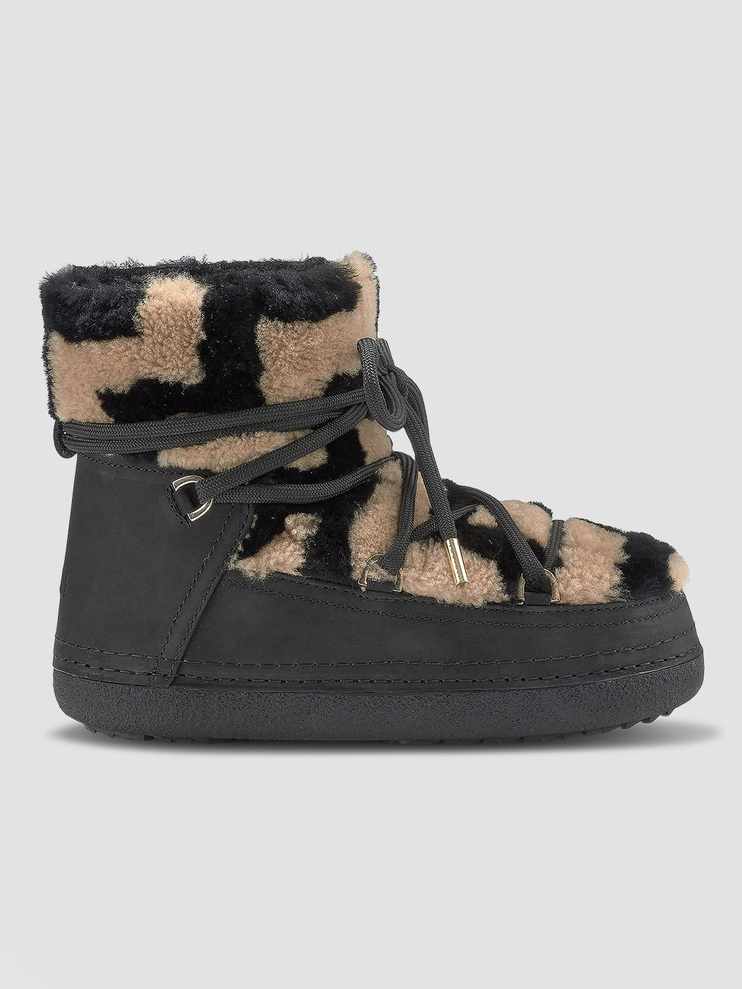 Shearling – Carbon38 Brown Zigzag -