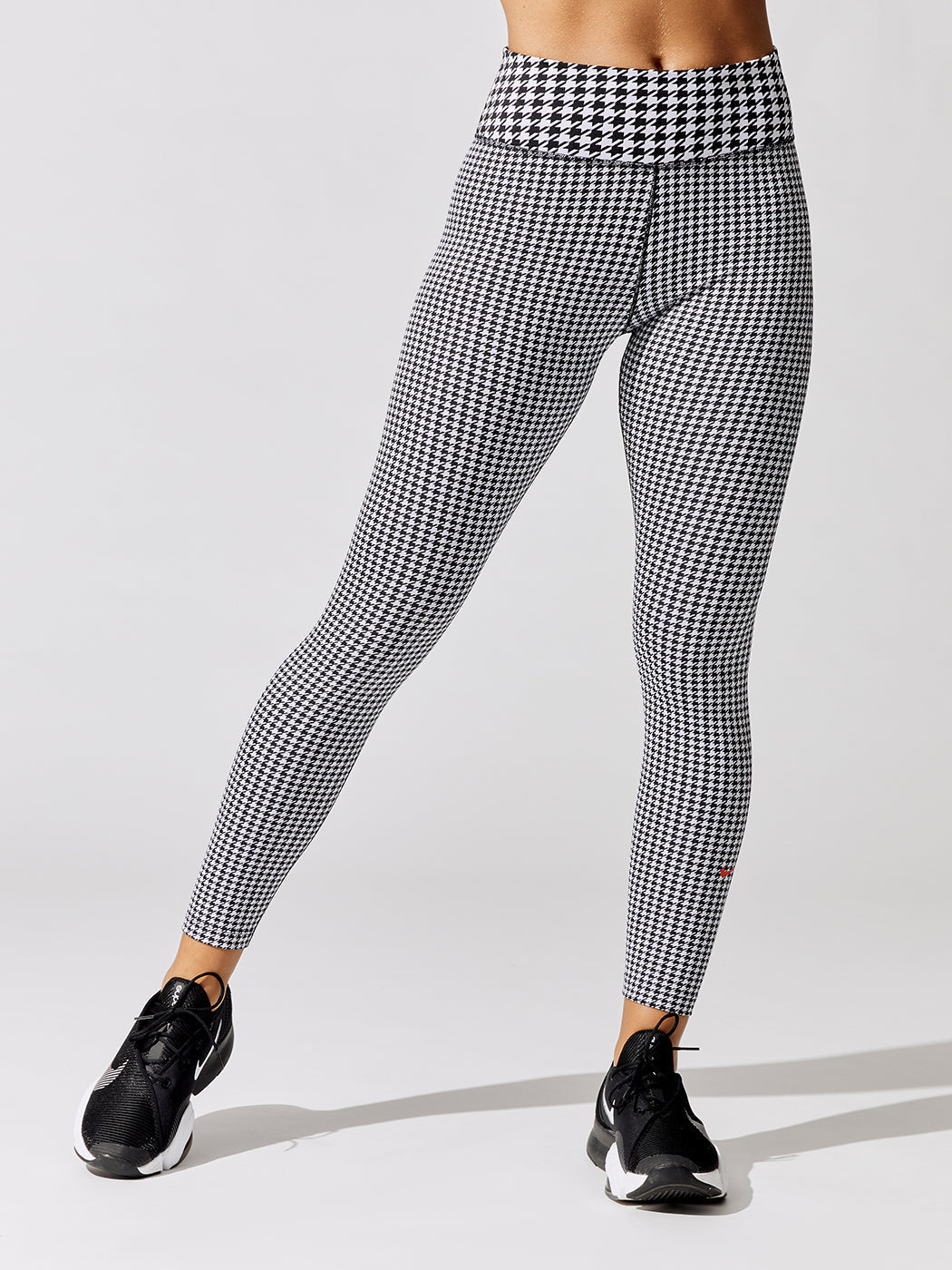 Nike Dri-FIT One Women's Mid-Rise Printed Leggings Cedar/White
