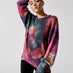 Anabelle Slouchy Sweater - Jewel Dye