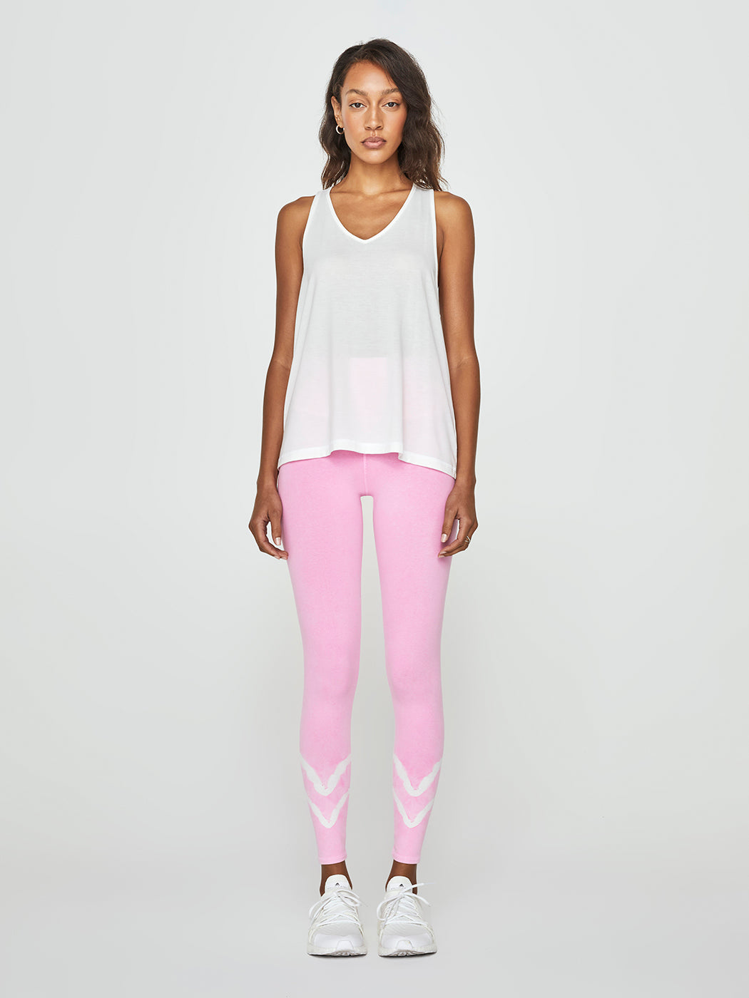 lily white tank top Move Split Back Yoga Vest Top