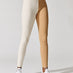 Rib Gigi Legging - Ivory/Camel