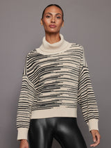 Edie Marl Turtle Neck - Cream