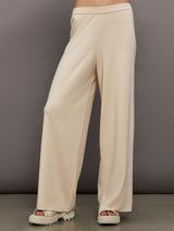 Megan Wide Leg Pants - Sand Dollar