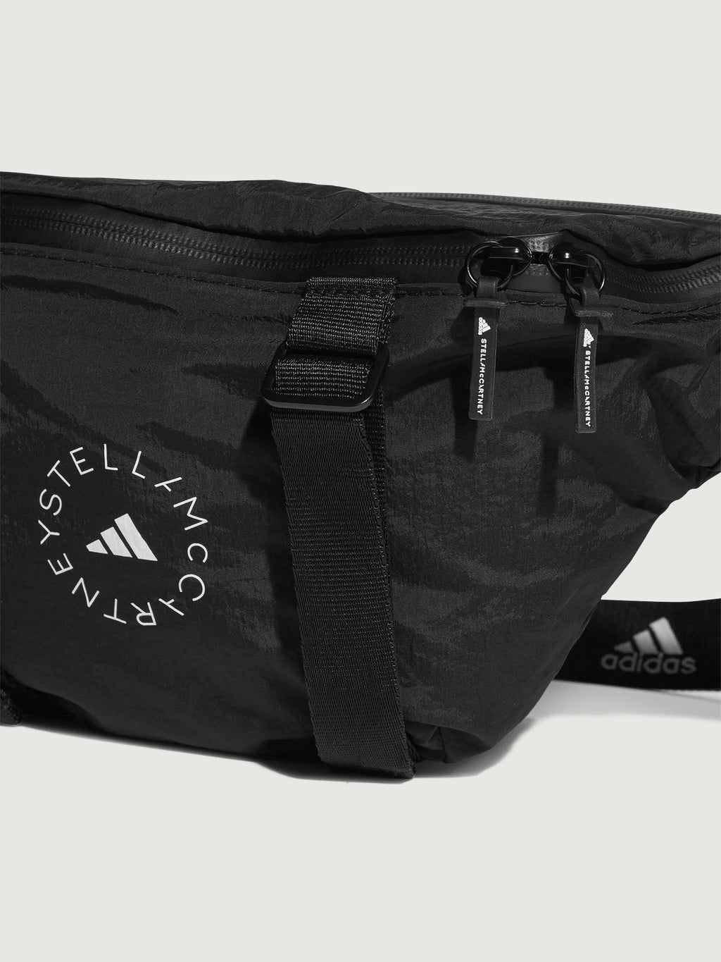 adidas by Stella McCartney Convertible Bumbag - BLACK/BLACK  display picture 3