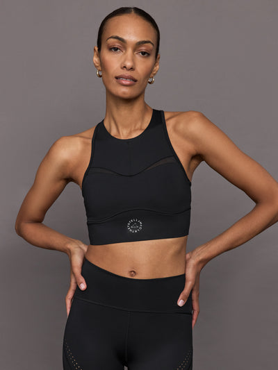 aSMC TruePace Running Crop - Black