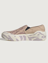 aSMC COURT SLIP ON REG COTTON - GINGER/deep lilac/legend ink