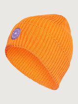 aSMC BEANIE - unity orange/deep lilac/purple glow