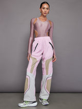 adidas by Stella McCartney Woven Trackpant - True Pink/Trace Khaki/Chalk Pearl