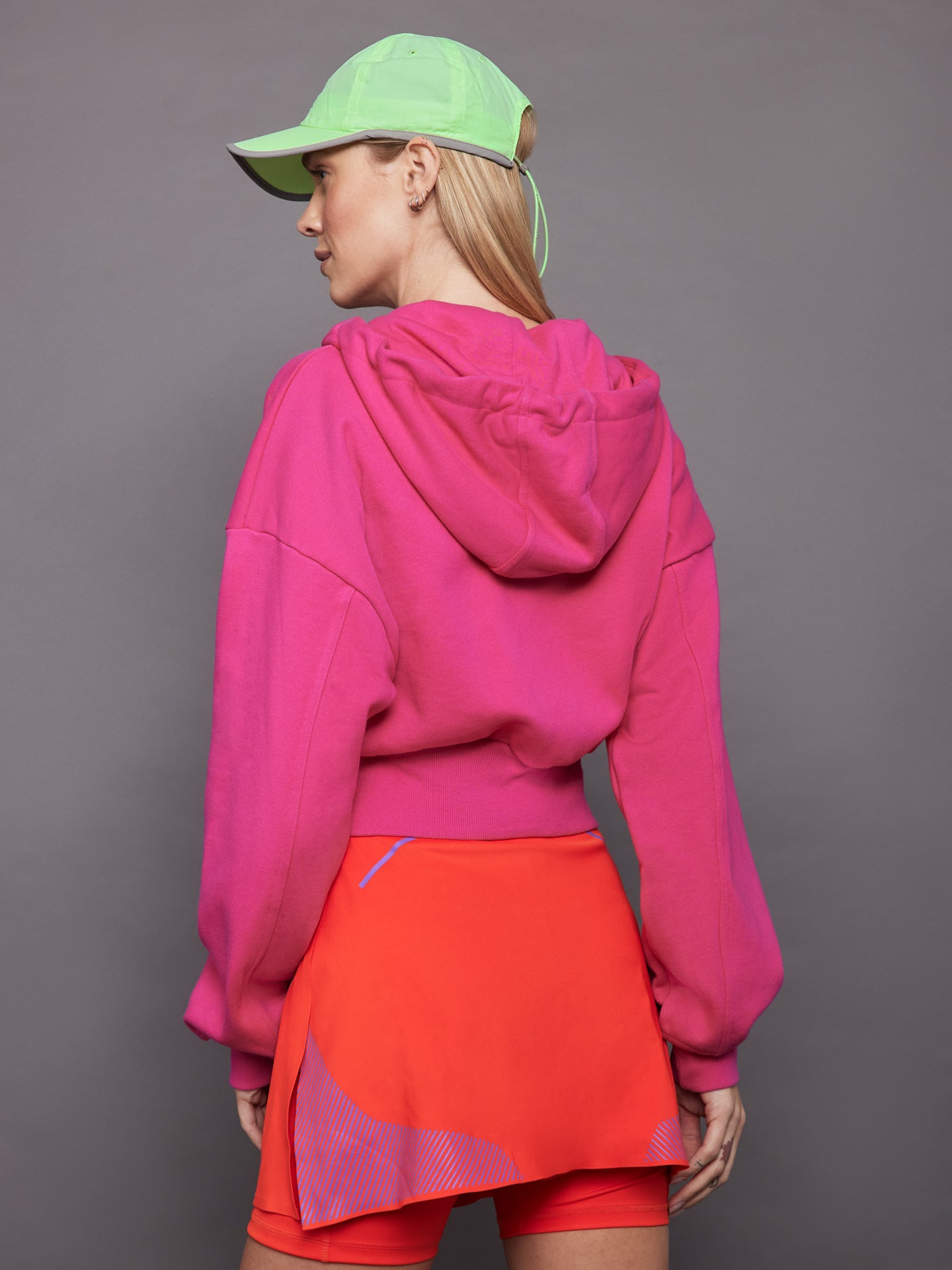 adidas by Stella McCartney Sportswear Cropped Hoodie - Real