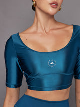 adidas by Stella McCartney Crop Top - Tech Mineral