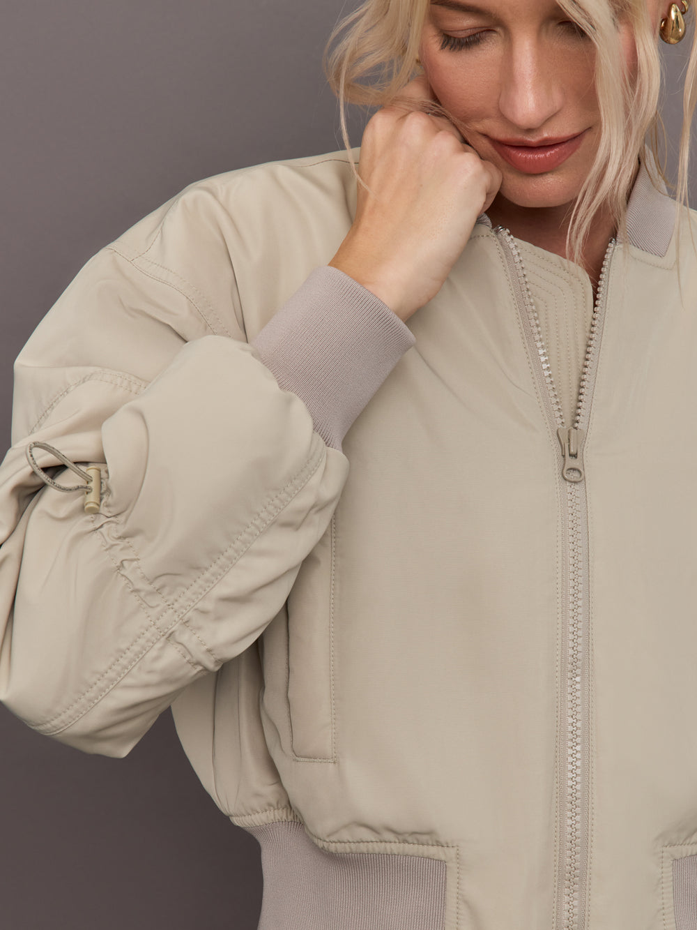 aSMC SW Bomber Crop - Desert Sand-Smc