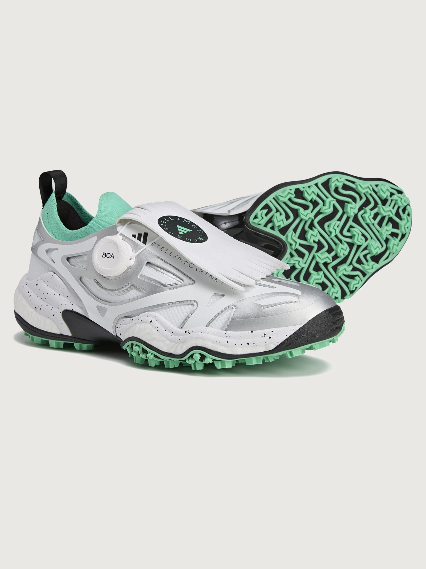 aSMC Codechaos Boa - Core White/BRIGHT GREEN S15/silver met – Carbon38