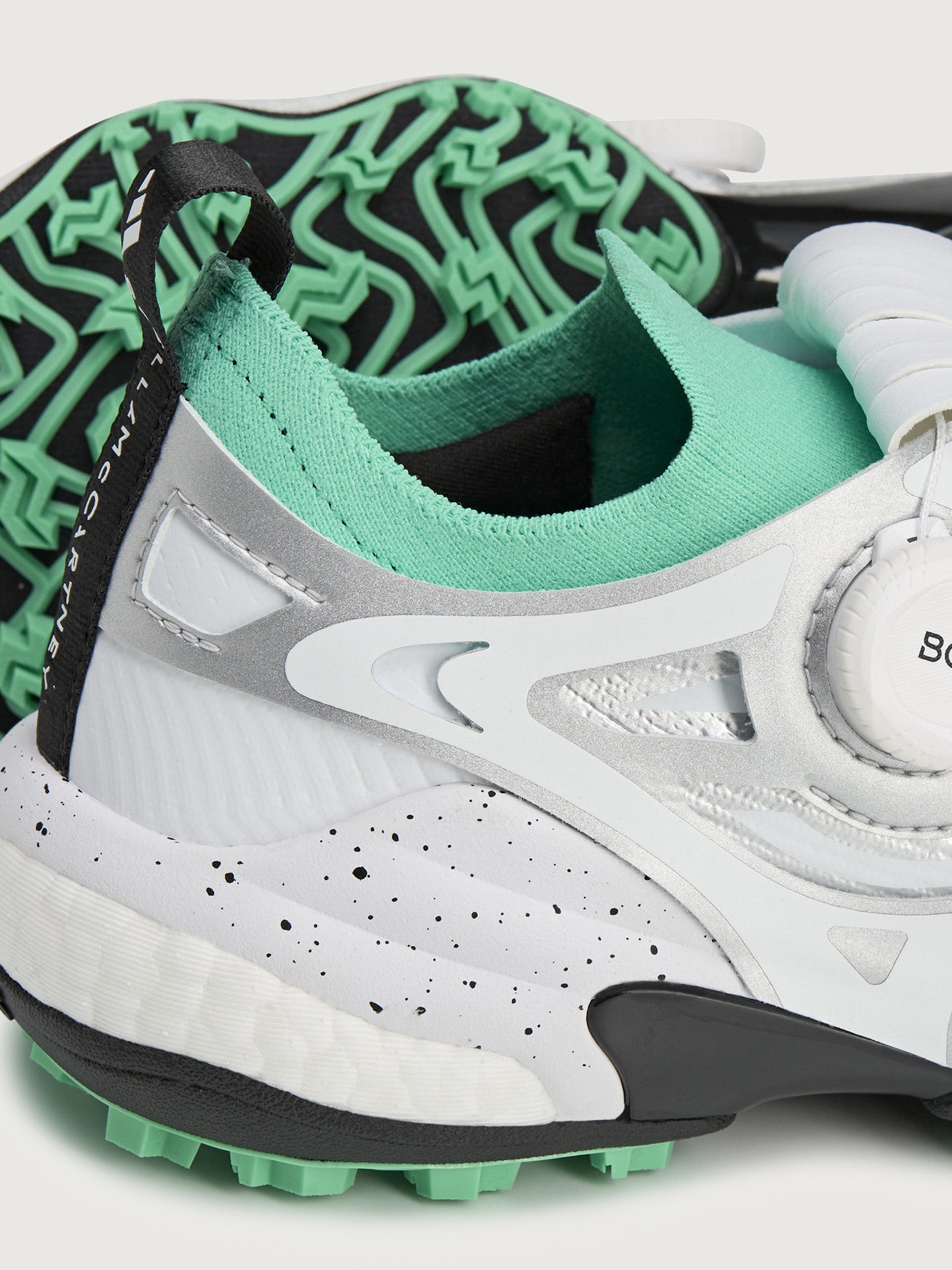 aSMC Codechaos Boa - Core White/BRIGHT GREEN S15/silver met – Carbon38