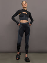 aSMC Mock Neck Sleeves - Black