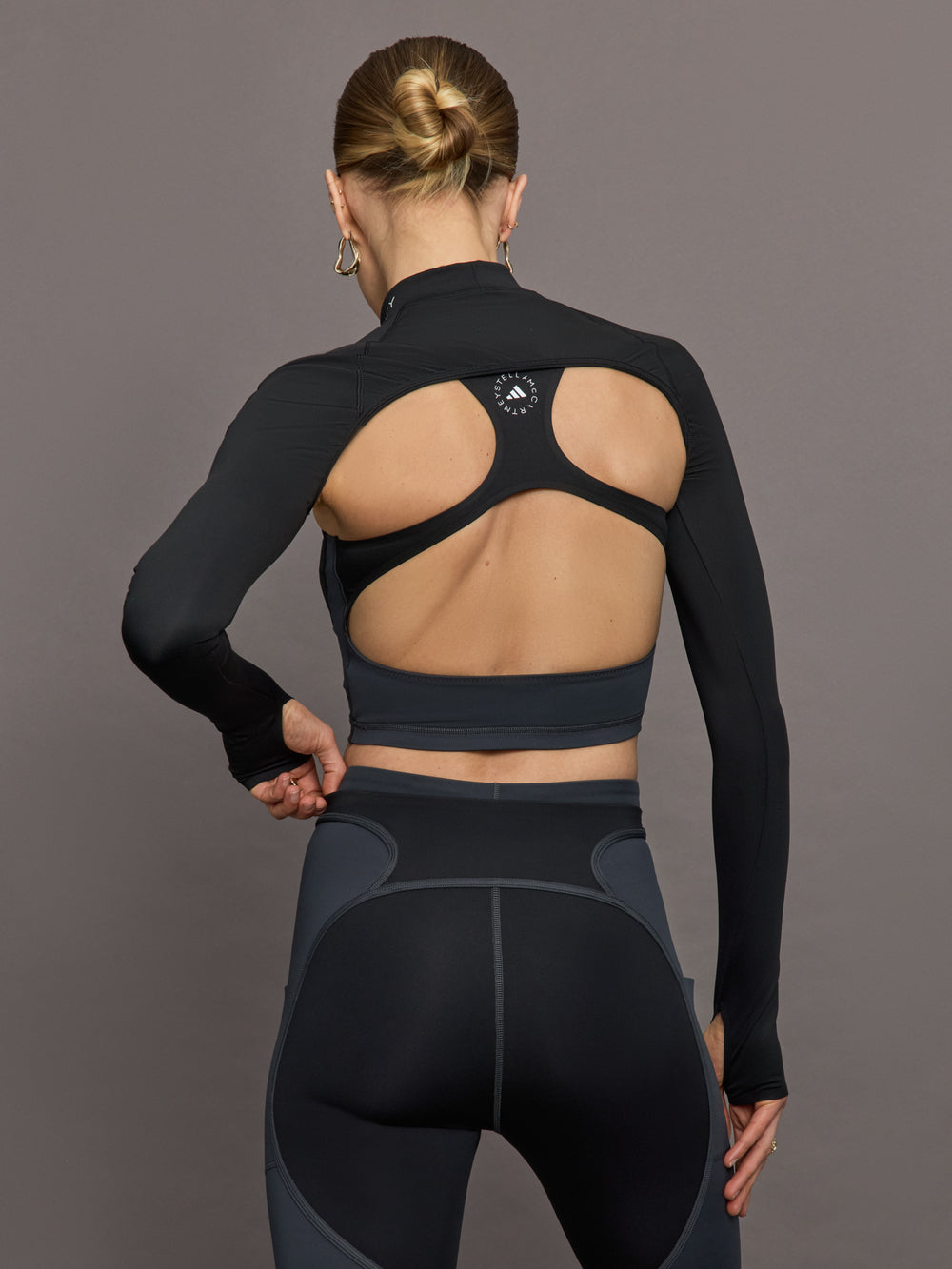 aSMC Mock Neck Sleeves - Black