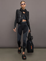 aSMC Mock Neck Sleeves - Black