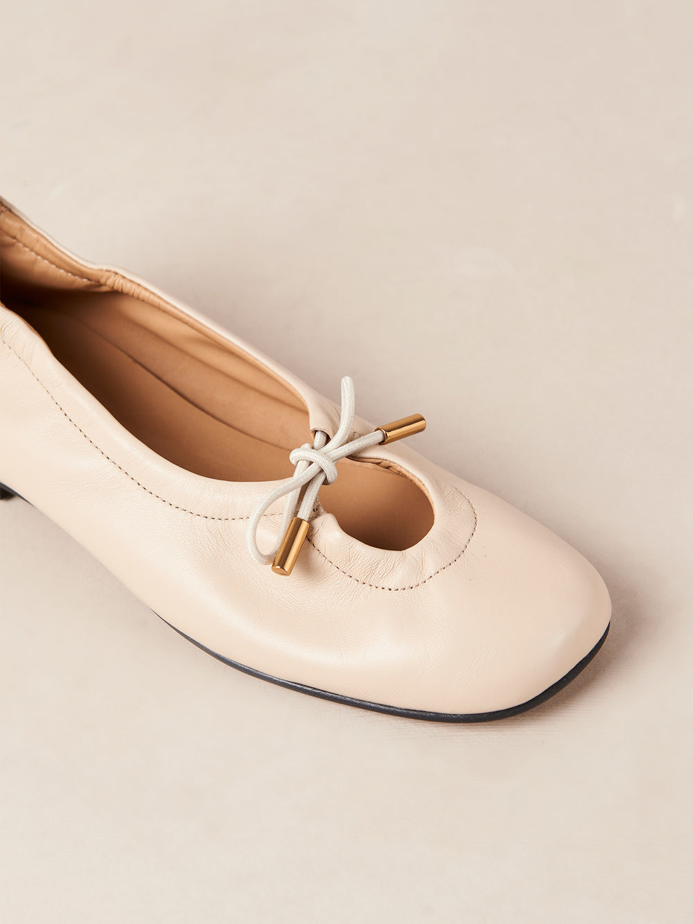 Rosalind Ballet Flats - Cream
