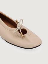 Rosalind Ballet Flats - Cream