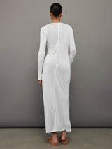 Alina Shirt Dress - White
