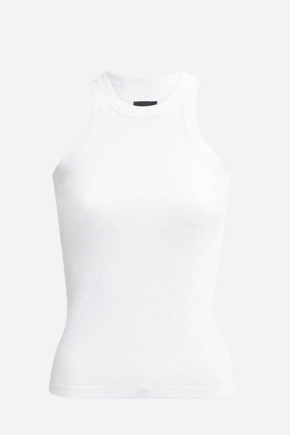 Rivington Ribbed Tank - White