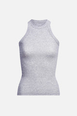 Rivington Ribbed Tank - Grey Heather