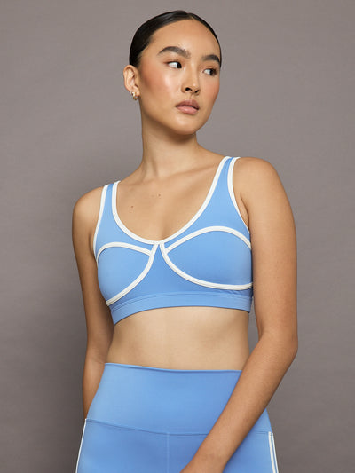 Olympia Top - Alps Blue