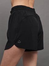 IN STRIDE LINED SHORT - TRUE BLACK