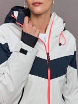 Ashley Ski Jacket - Light Chalk