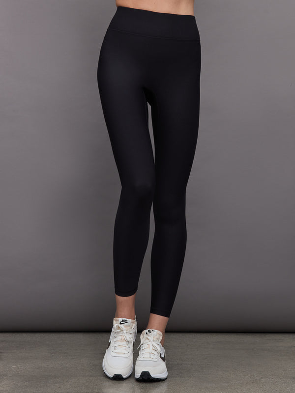 Center Stage Rib Legging - Black