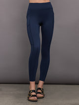 Center Stage Pocket Legging - Navy Blazer