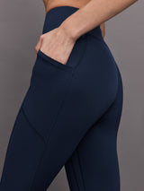 Center Stage Pocket Legging - Navy Blazer