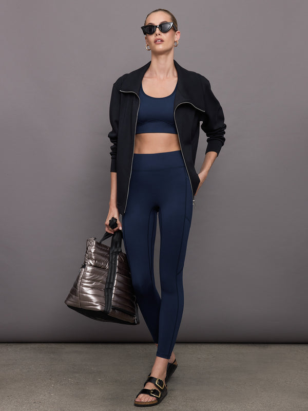 Center Stage Pocket Legging - Dark Navy