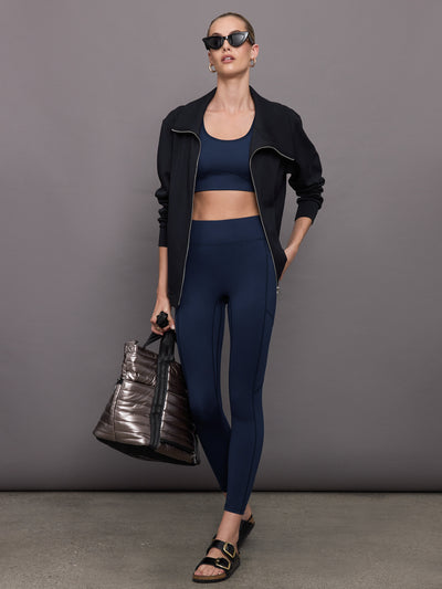 Center Stage Pocket Legging - Navy Blazer