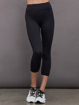 Center Stage Capri Legging - Black