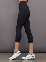 Center Stage Capri Legging - Black