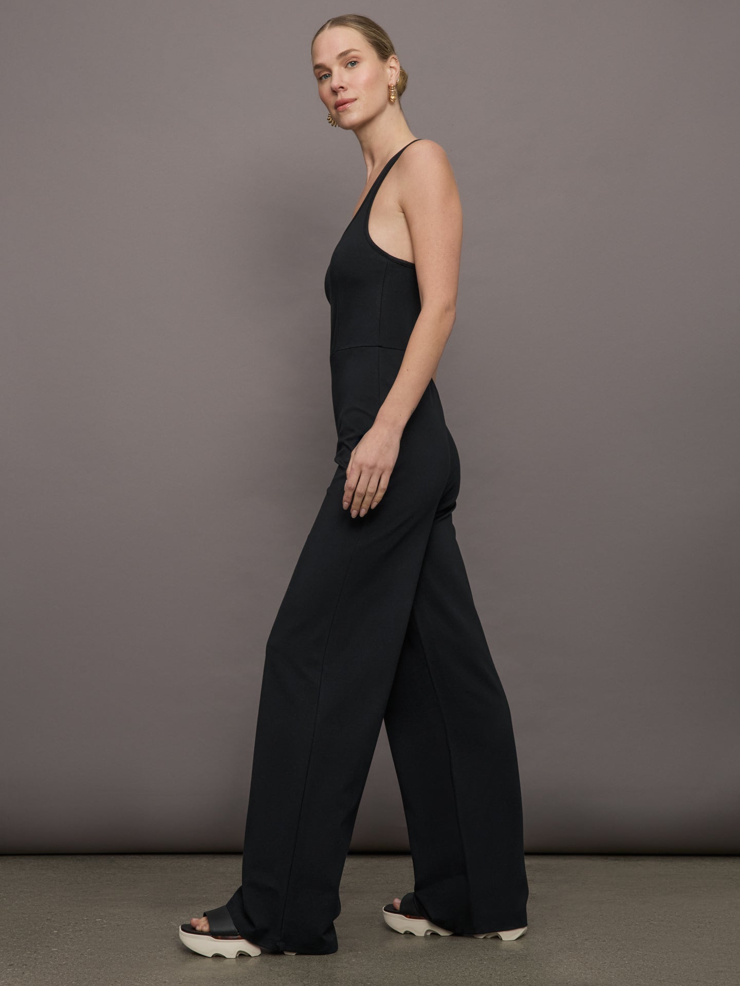 Lenox Knit Jumpsuit - Black – Carbon38