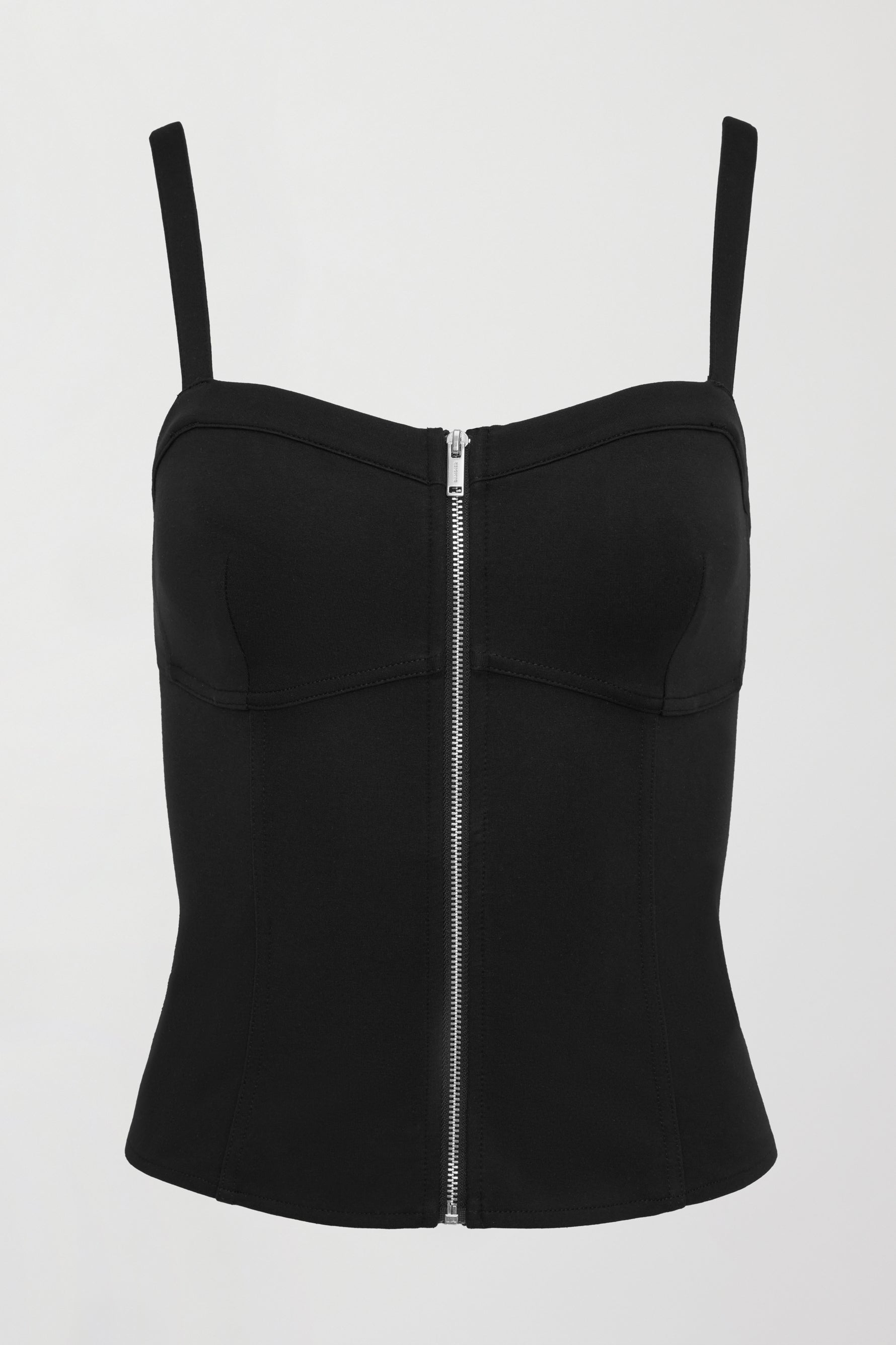 Lenox Knit Corset Tank - Black – Carbon38